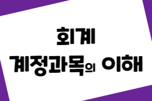 회계 계정과목